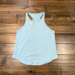 Sweaty Betty Women’s Breathe Easy Running Tank Top Smoke Blue Medium
